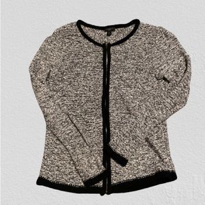 Ann Taylor factory zip up sweater